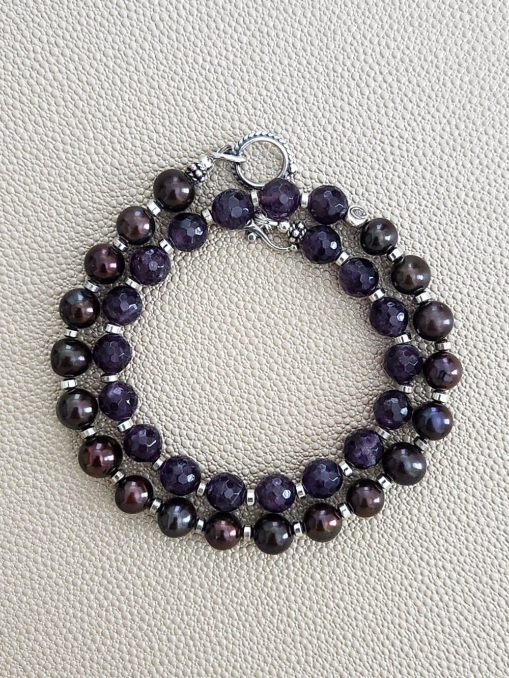 AMETHYST & FRESHWATER PEARL NECKLACE